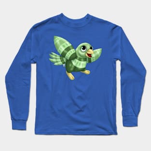 Sparrowmint: Green Long Sleeve T-Shirt